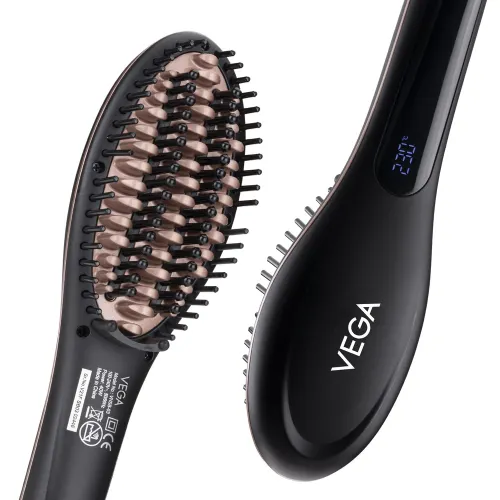 Vega X-Star Hair Straightener with 16 Temperature settings | Black (VHSB-03)
