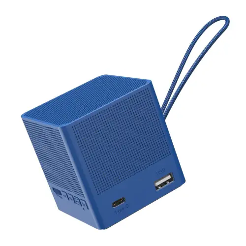 Portronics Bounce 2 5W Portable Bluetooth Speaker with in-Built FM Radio, 5 hours Playtime, 1000mAh Battery (Blue) 4 Portronics Bounce 2 5W Portable Bluetooth Speaker with in-Built FM Radio, 5 hours Playtime, 1000mAh Battery (Blue)