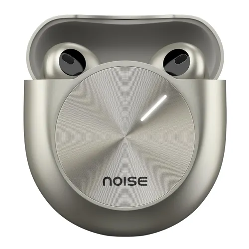 Noise Master Buds, Sound by Bose TWS Earbuds with  44hrs playback time, Adaptive ANC, Dual Pairing, 50ms Ultra Low Latency ,6 mic ENC, Titanium