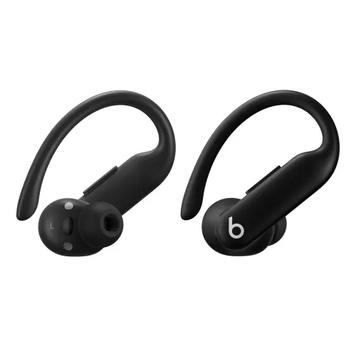 Beats Powerbeats Pro 2 TWS Earbuds with up to 45 hours Playtime, ANC, Heart Rate Monitoring Sensors, Wireless charging case, Adaptive EQ, Jet Black