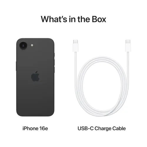 Apple iPhone 16e (512GB Storage, Black) 6 Apple iPhone 16e (512GB Storage, Black)