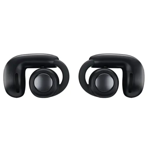 Bose Ultra Open Earbuds with IPX4 Water Resistance, Auto Volume, Seamless connection, Button Controls (Black)