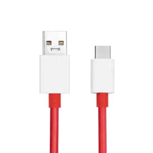 OnePlus USB-A to Type-C Cable 10A 1M, Red 3 OnePlus USB-A to Type-C Cable 10A 1M, Red