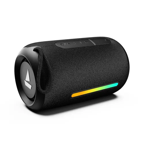 boAt 358 Pro Portable Bluetooth Speaker with 14W boAt Signature Sound, 12 Hours Playback, RGB LED Design, Raging Black
