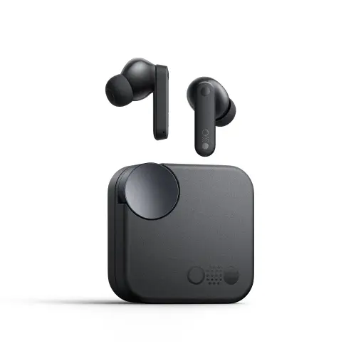 CMF by Nothing Buds with Dual Device Connection, IP54 Dust and Water Resistance, 42db Active Noise Cancellation with Transparency Mode (Dark Grey)