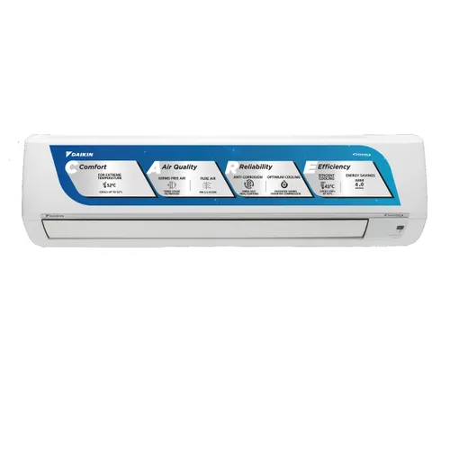 Daikin Premium Series 2.02 Ton 4 Star Inverter Split AC | 100% Copper | PM 2.5 Filter | Coanda Airflow | Dew Clean Technology | Power Chill Operation (FTKL71U, White)
