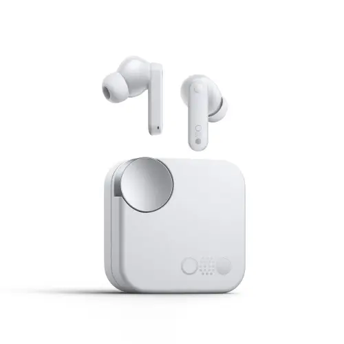 CMF by Nothing Buds with Dual Device Connection, IP54 Dust and Water Resistance, 42db Active Noise Cancellation with Transparency Mode (Light Grey)