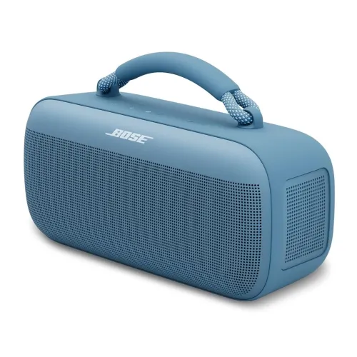 Bose SoundLink Max Portable Bluetooth Speaker (IP67 Waterproof, Deep Bass, Stereo Channel, Blue)