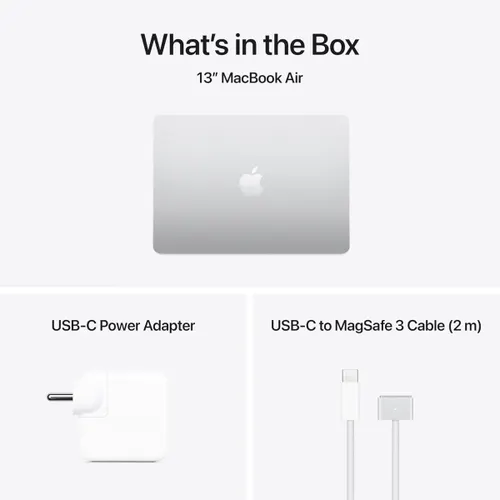 Apple Macbook Air M4 Chip/ 13.6 Inch/ 34.46 cm/ 16GB/ 256GB - Silver MW0W3HN/A 6 Apple Macbook Air M4 Chip/ 13.6 Inch/ 34.46 cm/ 16GB/ 256GB - Silver MW0W3HN/A