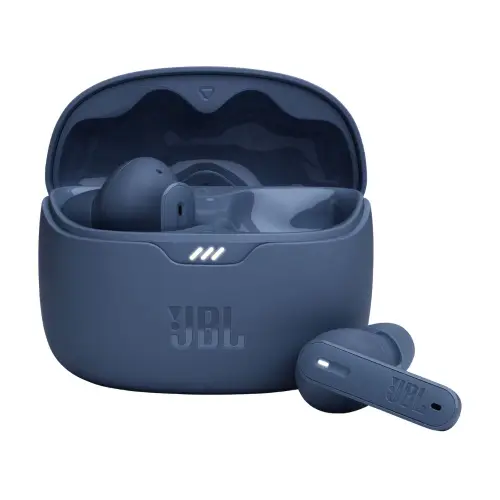 JBL Tune Beam True wireless Noise Cancelling Earbuds with 6mm drivers, JBL Pure Bass Sound (Blue)