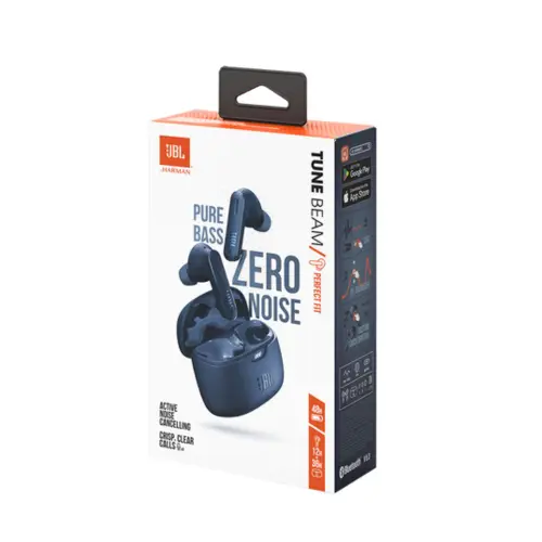 JBL Tune Beam True wireless Noise Cancelling Earbuds with 6mm drivers, JBL Pure Bass Sound (Blue) 9 JBL Tune Beam True wireless Noise Cancelling Earbuds with 6mm drivers, JBL Pure Bass Sound (Blue)