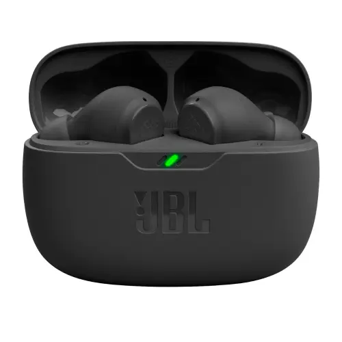 JBL Wave Beam with Deep Bass Sound, Up to 32 Hours Battery Life, IP54 Certified Earbuds and IPX2 Charging Case (Black) 5 JBL Wave Beam with Deep Bass Sound, Up to 32 Hours Battery Life, IP54 Certified Earbuds and IPX2 Charging Case (Black)