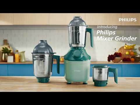 PHILIPS 800 Watt 3 Jars Mixer Grinder with MicroGrind Technology, Stainless Steel Blades, (HL7773/02, Green) 2 PHILIPS 800 Watt 3 Jars Mixer Grinder with MicroGrind Technology, Stainless Steel Blades, (HL7773/02, Green)