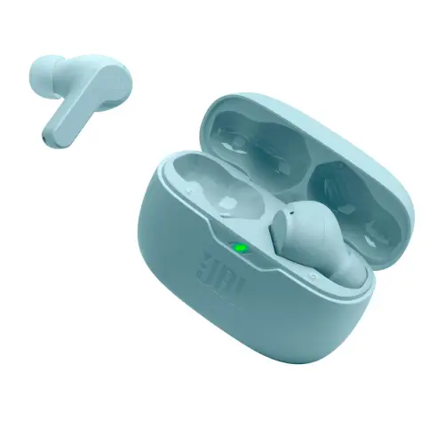 JBL Wave Beam with Deep Bass Sound, Up to 32 Hours Battery Life, IP54 Certified Earbuds and IPX2 Charging Case (Mint) 8 JBL Wave Beam with Deep Bass Sound, Up to 32 Hours Battery Life, IP54 Certified Earbuds and IPX2 Charging Case (Mint)