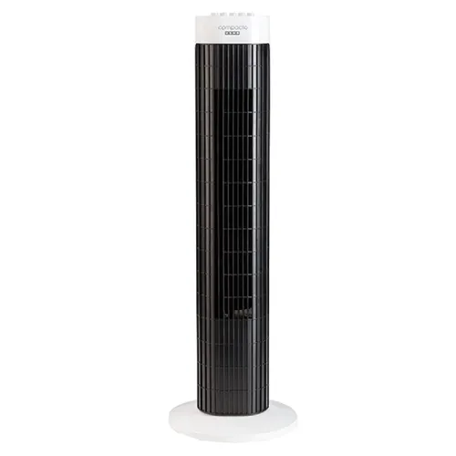Usha Mist Air Prime 35 Watt Tower Fan with 1300 RPM Speed | 3 Speed Settings | Thermal Overload Protection (White and Black)