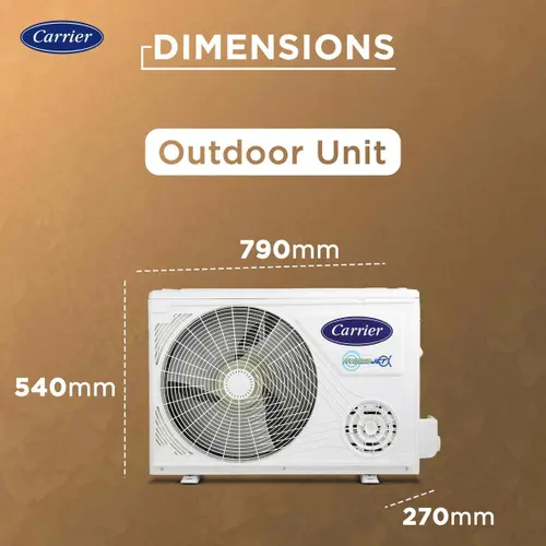 Carrier 1 Ton 5 Star Flexicool Inverter Split AC | Coppper | 6 in 1 Convertible | HD and PM 2.5 Filter | White) 2025 Model 4 Carrier 1 Ton 5 Star Flexicool Inverter Split AC | Coppper | 6 in 1 Convertible | HD and PM 2.5 Filter | White) 2025 Model