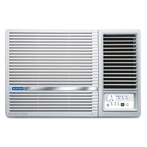 Bluestar L Series 1.5 Ton 5 Star Inverter Window AC with 5-in-1 Convertible Cooling | Dry Mode | Turbo Cool | Self Diagnosis | Auto Restart (WIE518L, White) 2025 Model