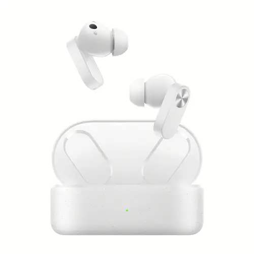 OnePlus Nord Buds 2 with ANC, Upto 36 hrs palyaback 12.4mm dynamic drive, IP55 Rated Earbuds, BassWave Bass Enhancement (Lightning White)