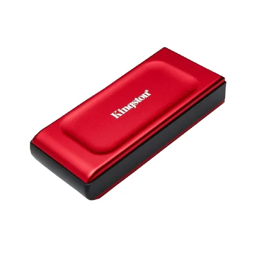 Kingston XS1000 1TB Portable SSD | USB 3.2 Gen 2 | Ultimate Portability | Up to 1,050MB/s Read, 1,000MB/s Write (Red)