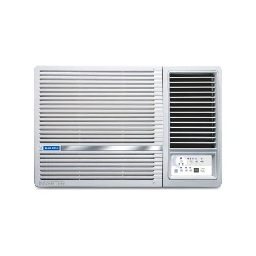 Bluestar 1.5 Ton (3 Star-Inverter) Window AC with 5 in 1 Convertible Cooling, Humidity Control, Self Diagnosis, Auto Restart with Memory (WIE318L)