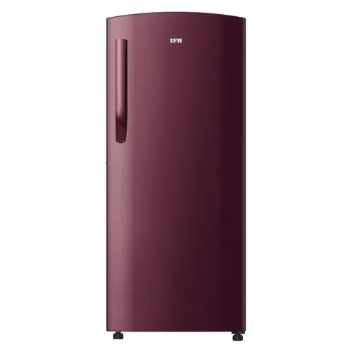 IFB 187 Litres 2 Star Direct Cool Refrigerator with Converti Cool Technology | Fast Ice | Copper Boost | Metal Ice Tray | Toughened Glass Shelves (IFBDC-2132FSS, Scarlet Sparkle)
