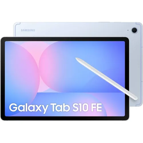 Samsung Galaxy Tab S10 FE | 27.70 cm | Wi-Fi | 12GB RAM | 256GB Storage | S Pen Support (Light Blue)