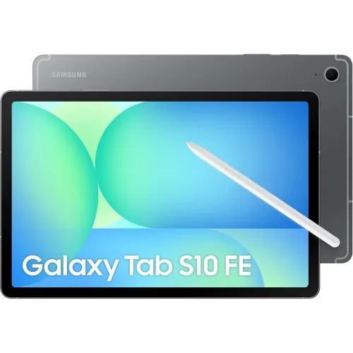 Samsung Galaxy Tab S10 FE | 27.70 cm | Wi-Fi + 5G | 12GB RAM | 256GB Storage | S Pen Support (Gray)