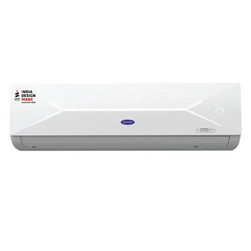 Carrier 1.5 Ton 3 Star Inverter Split AC | 6-in-1 Flexible Cooling | Instant Cooling | PM 2.5 & Top HD Filter | High Ambient Working | 100% Copper (XCEL LUMO Fxi, White) 2025 Model