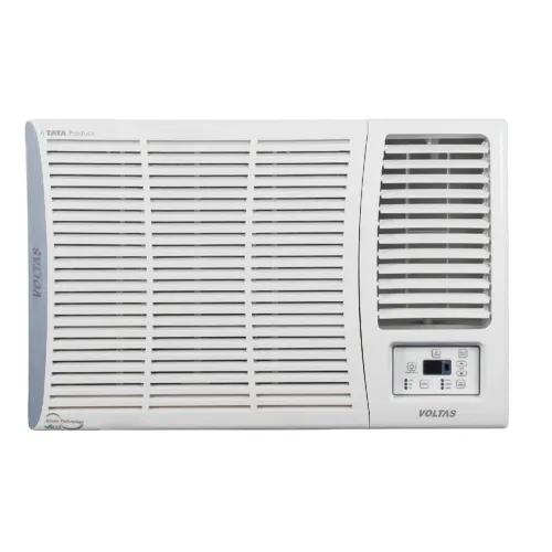 Voltas 1.5 Ton 5 Star Adjustable Inverter Window AC | High Ambient Cooling | SuperDry | Turbo Cooling | Anti Dust Filter | 100% Copper | Sleep Mode (185V Vertis Elite, White) 2025 Model