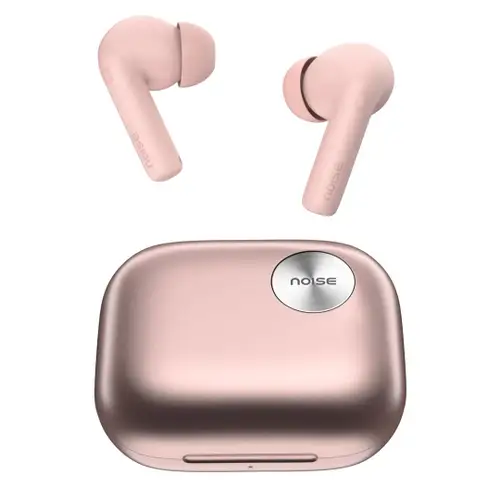 Noise Air Buds Pro 6 True Wireless Earbuds with Adaptive ANC up to 49dB, Upto 50 hours playtime,In-ear detection,Dual pairing (Petal Pink)