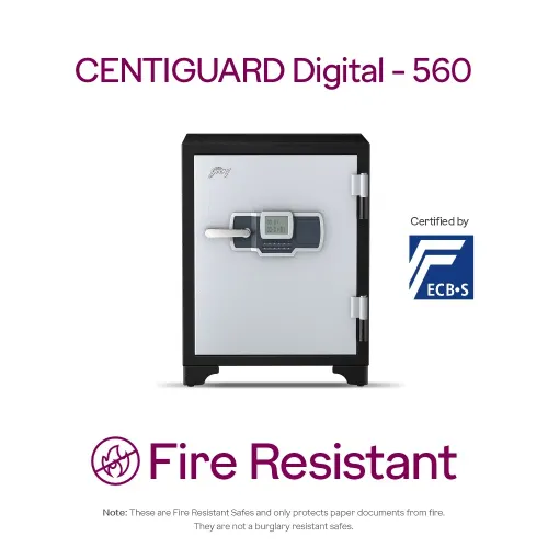 Godrej Centiguard 560 89L Digital Home Locker (Black)