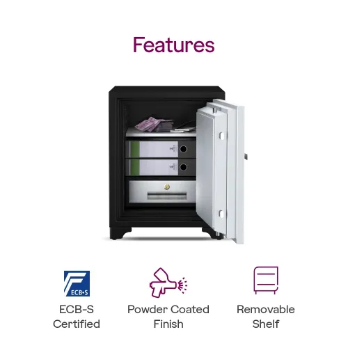 Godrej Centiguard 560 89L Digital Home Locker (Black)