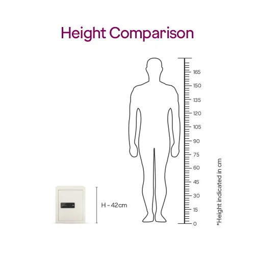 Godrej NX Pro Digital 40L Home Locker (Ivory) 10 Godrej NX Pro Digital 40L Home Locker (Ivory)