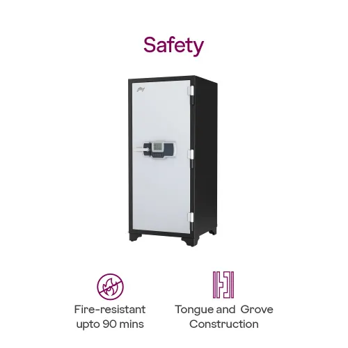 Godrej Centiguard 1060 169L Digital Home Locker (White) 5 Godrej Centiguard 1060 169L Digital Home Locker (White)