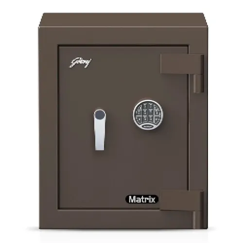 Godrej Matrix 1814 50L V6 Digital Home Locker (Coffee Brown)