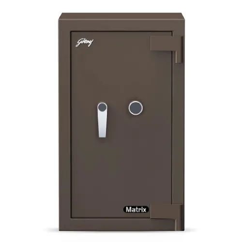 Godrej Matrix 3016 94L V6 Key Lock Home Locker (Coffee Brown)