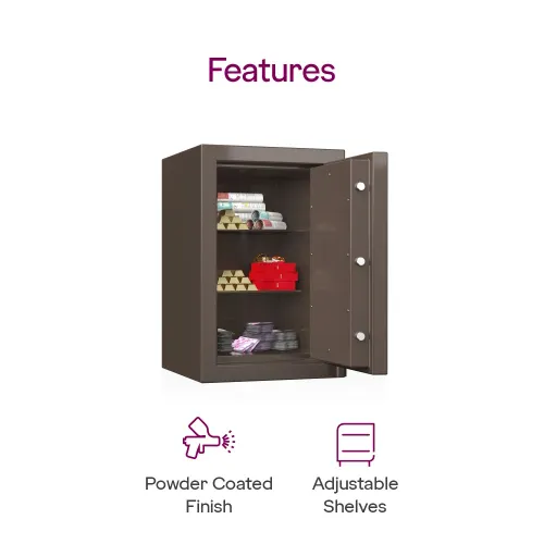 Godrej Matrix 2414 66L V5 Mechanical Key (Coffee Brown) 7 Godrej Matrix 2414 66L V5 Mechanical Key (Coffee Brown)