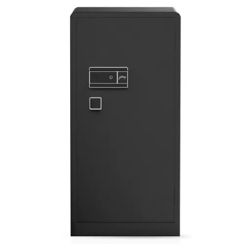 Godrej NX Advanced 370 L Digital, Biometric and Mechanical Home Locker (Black)
