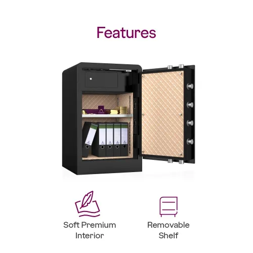 Godrej NX Advanced 160 L Digital, Biometric and Mechanical Home Locker (Black) 6 Godrej NX Advanced 160 L Digital, Biometric and Mechanical Home Locker (Black)