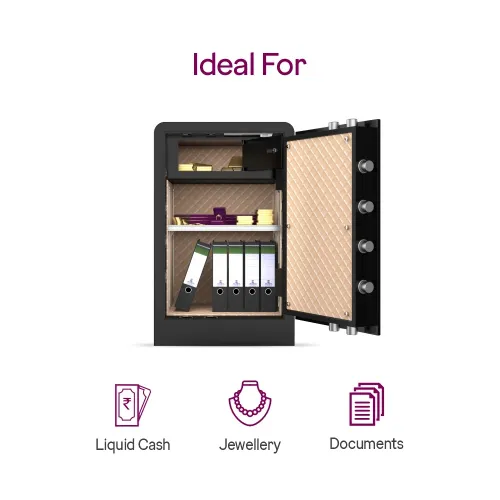 Godrej NX Advanced 160 L Digital, Biometric and Mechanical Home Locker (Black) 7 Godrej NX Advanced 160 L Digital, Biometric and Mechanical Home Locker (Black)