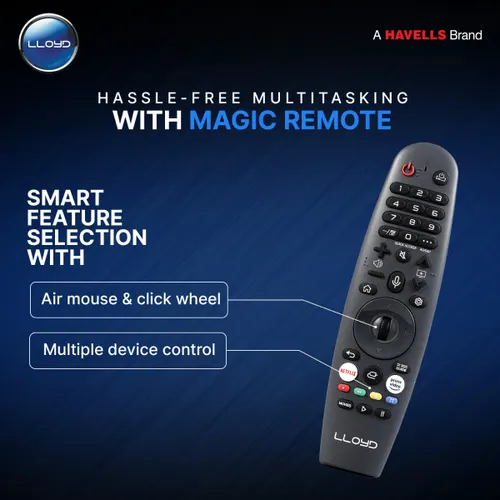 LLYOD 139cm (55 Inch) 4K Ultra HD LED Smart WebOS TV - 4K Upscaling, HDR, Immersive sound, Screen Sharing, GL55U4P2SF 4 LLYOD 139cm (55 Inch) 4K Ultra HD LED Smart WebOS TV - 4K Upscaling, HDR, Immersive sound, Screen Sharing, GL55U4P2SF