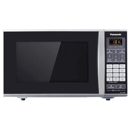 Panasonic 23 Litres Convection Microwave with Glass Door, 126 Auto Cook Menus, Zero Oil, Crispy Tawa (NN-CT36HBFDG, Black) 2 Panasonic 27 Litres Convection Microwave with Glass Door, 101 Auto Cook Menus, Touch Control Panel, Magic Grill (NN-CT644MFDG, Black)