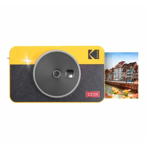 Kodak Mini Shot 2 Retro Instant Camera - Yellow