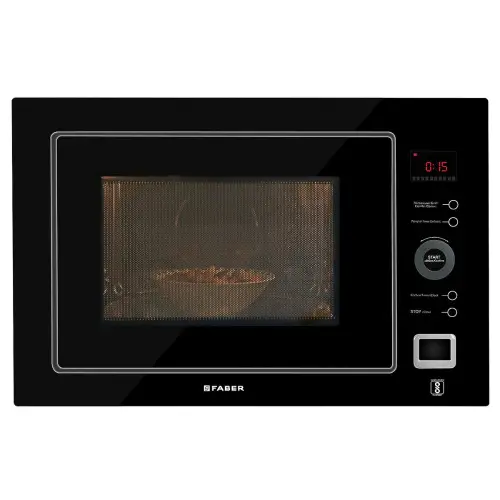 Faber Built In Oven with Multi Stage Cooking, Child Lock & Pre-Set Function (Black)