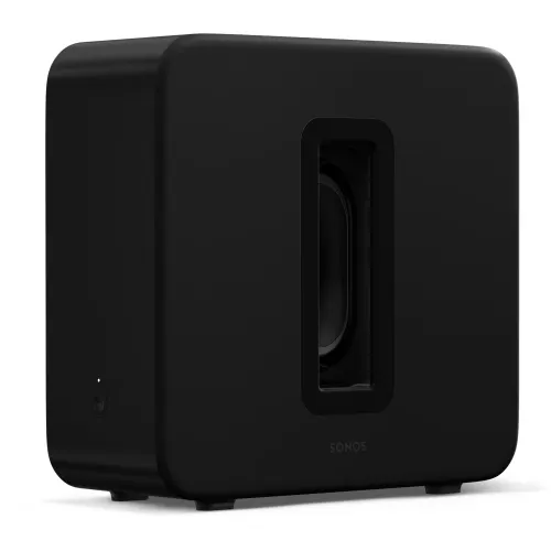 SONOS SUB 4 Wireless Subwoofer with 100-240V--50/60Hz Internal Power Supply(Black)