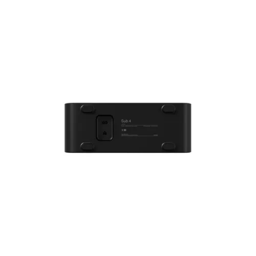 SONOS SUB 4 Wireless Subwoofer with 100-240V--50/60Hz Internal Power Supply(Black)