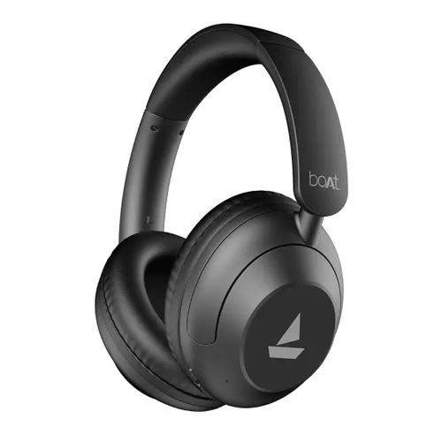 boAt Rockerz 650 Pro Bluetooth Headphones | Over-Ear Wireless Headset with 60H Playback, ASAP Charge, Deep Bass, Dual EQ Modes & Voice Assistant - Iris Black
