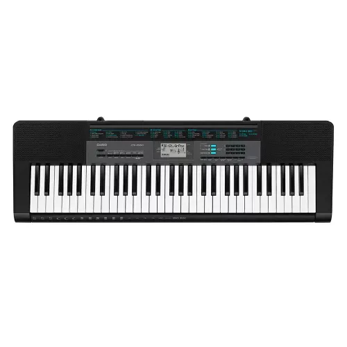 Casio CTK-2550 61-Key Portable Keyboard with Casio Music Space APP and Lesson Function (Black)