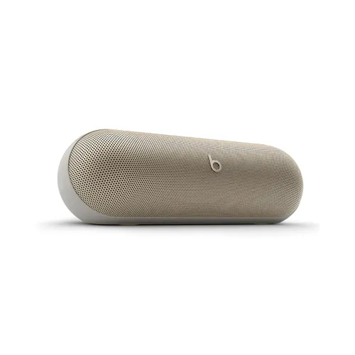Beats Pill Wireless Bluetooth Speaker | Compact Portable Speaker with Deep Bass, Built-in Mic, Long Battery Life & Premium Finish - Champagne Gold