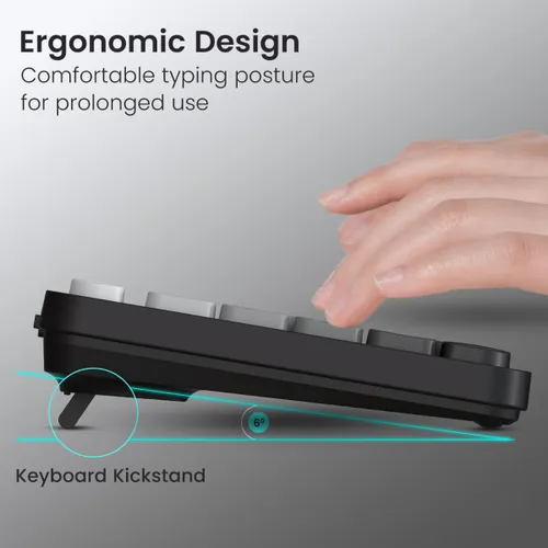 Portronics Key11 Wireless Keyboard & Mouse Combo | 2.4GHz, Silent Keys, Plug & Play, Ergonomic Design â?Grey 7 Portronics Key11 Wireless Keyboard & Mouse Combo | 2.4GHz, Silent Keys, Plug & Play, Ergonomic Design â?Grey